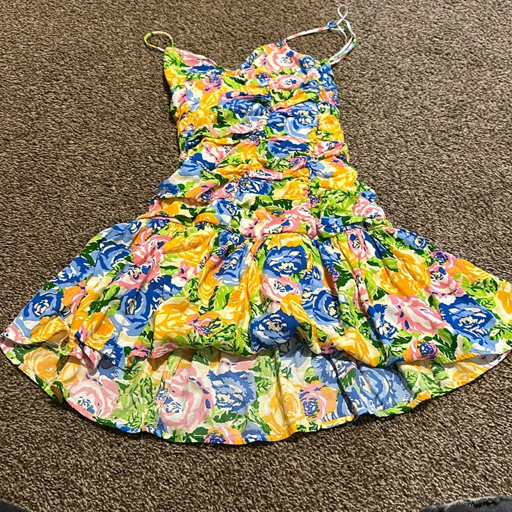 Zara flower dress